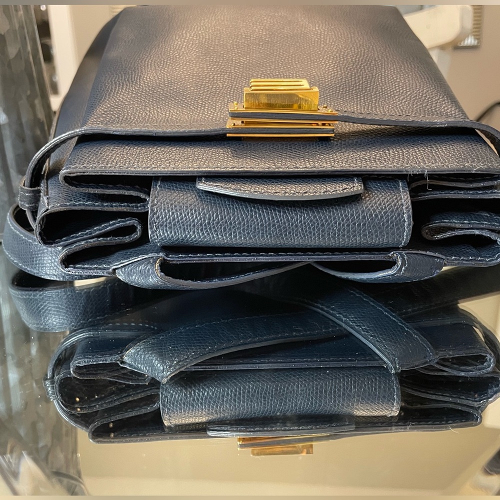 Etro Navy Backpack with Structured Design - Picture 7 of 16